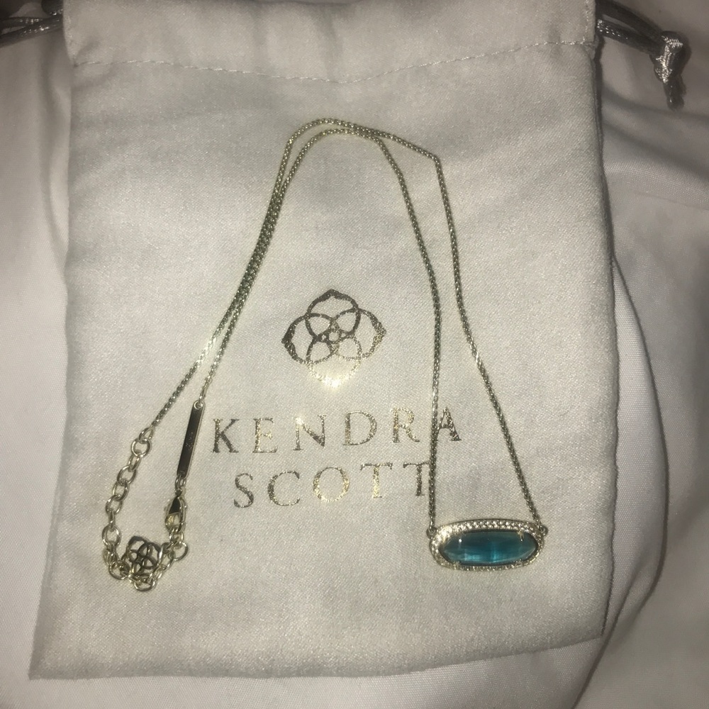Kendra Scott Turquoise Birthstone Necklace